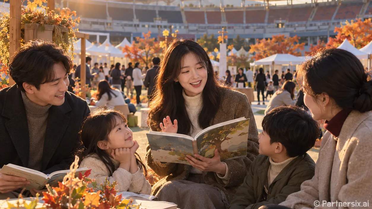 책과 드론이 만난 가을