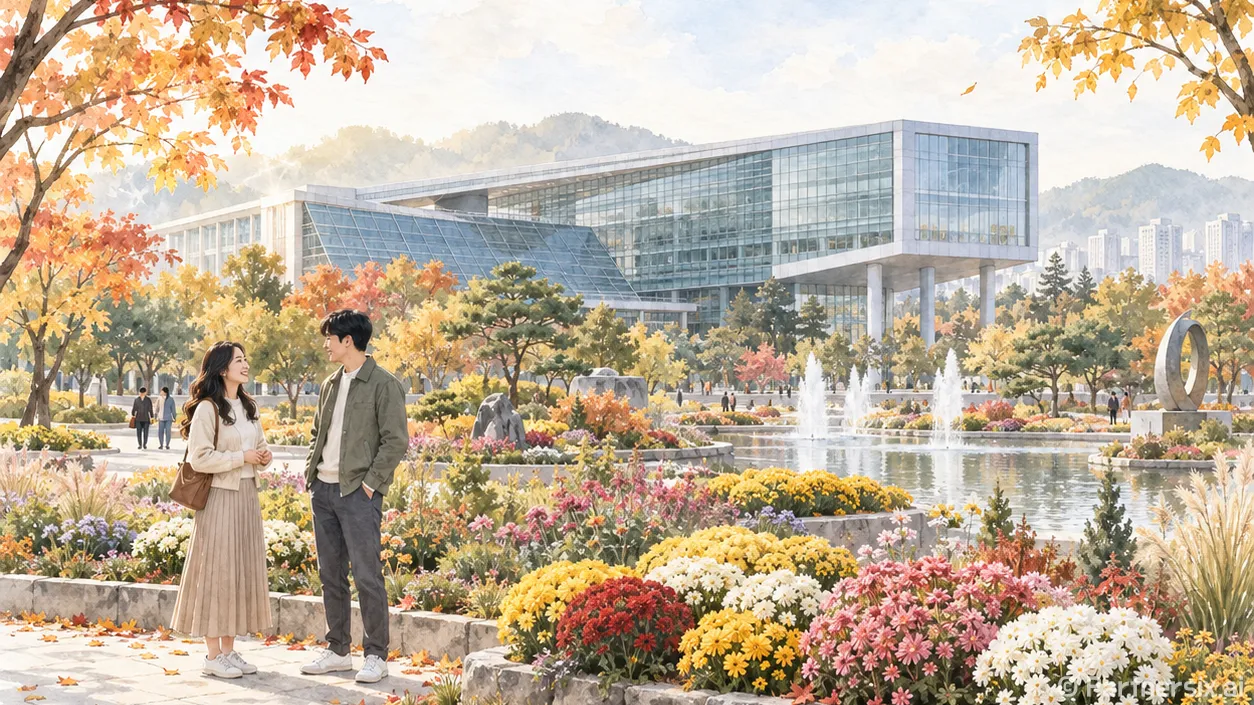 도심에 핀 10년의 가을