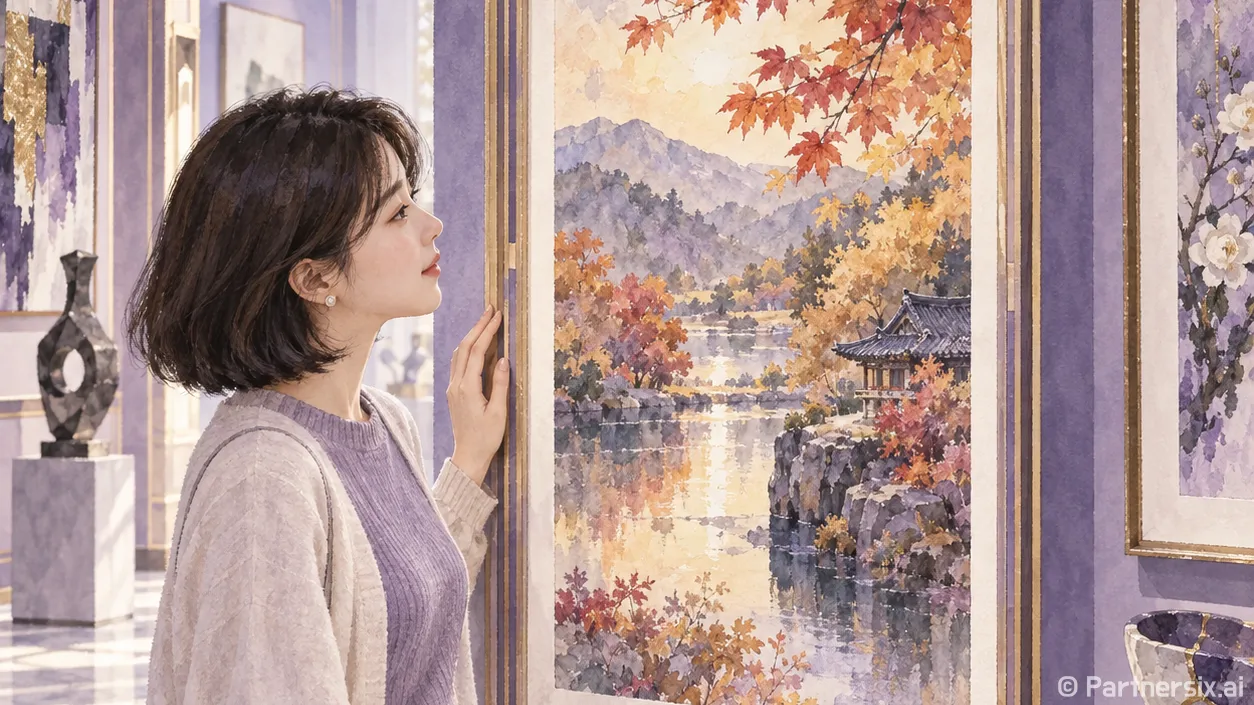 가평의 가을을 그리다