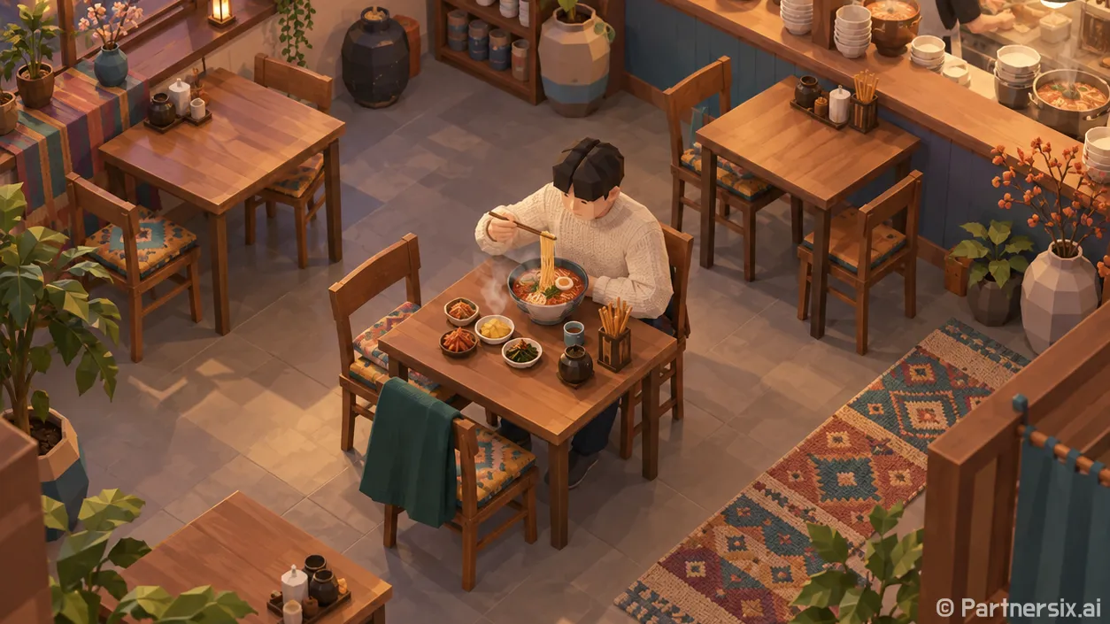 화성 면요리 한 끼…