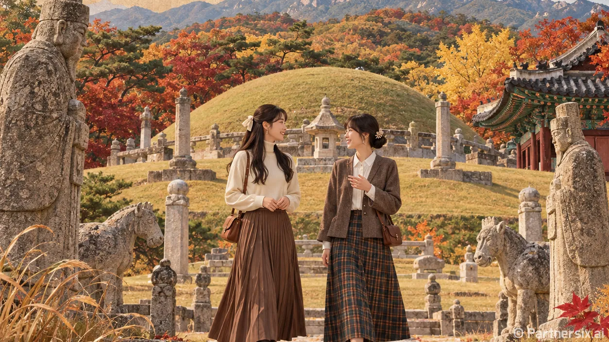 왕릉에 흐르는 가을 선율