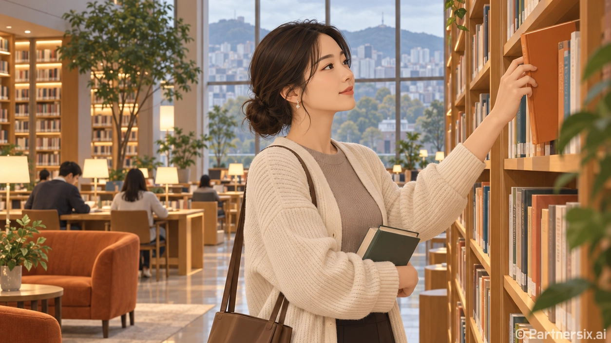 고읍도서관에서 찾는 쉼