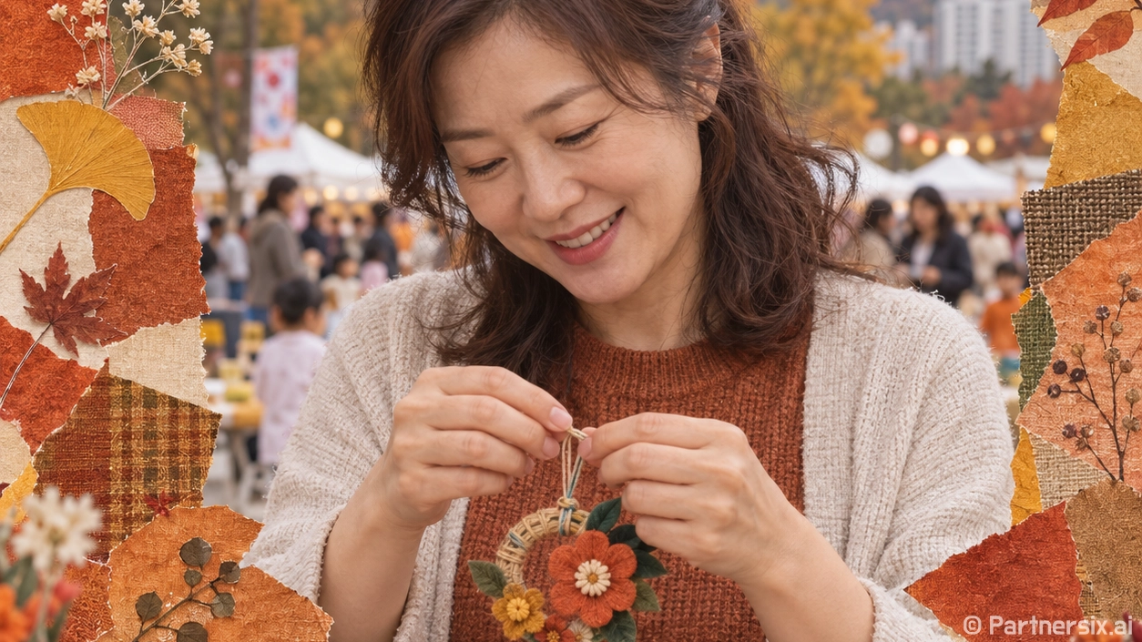 군포의 가을 축제지도