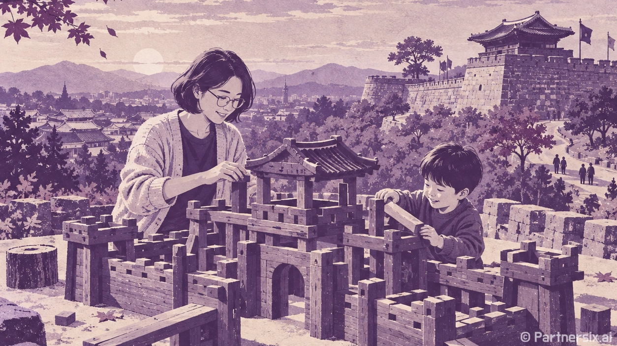 수원화성, 놀이로 쌓다