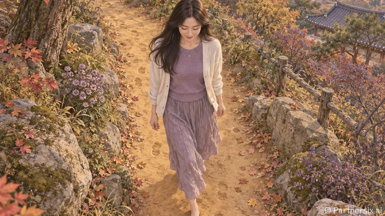 맨발로 만나는 대신…