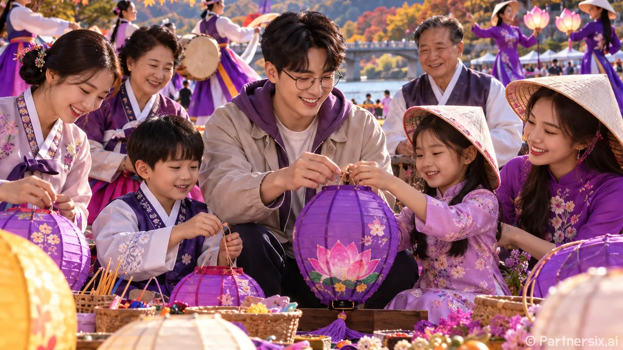 한베 가족 잇는 달…