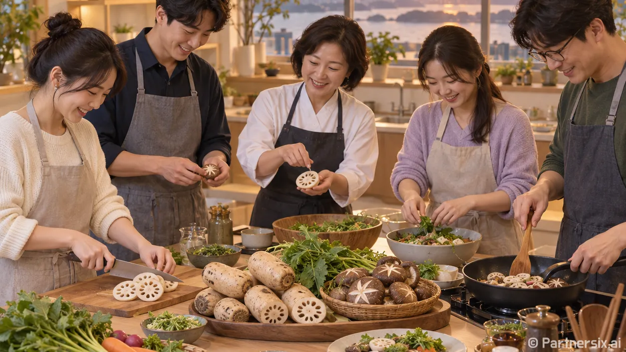 임신부 품안에 식생…