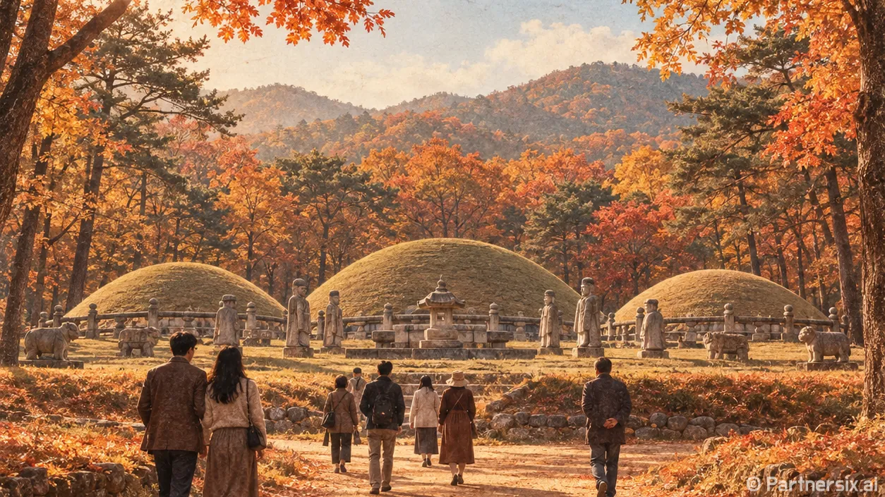 왕릉 사이 열린 비밀숲