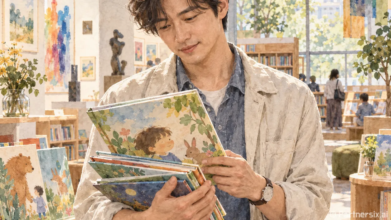 꿈의 문을 여는 동화 그림