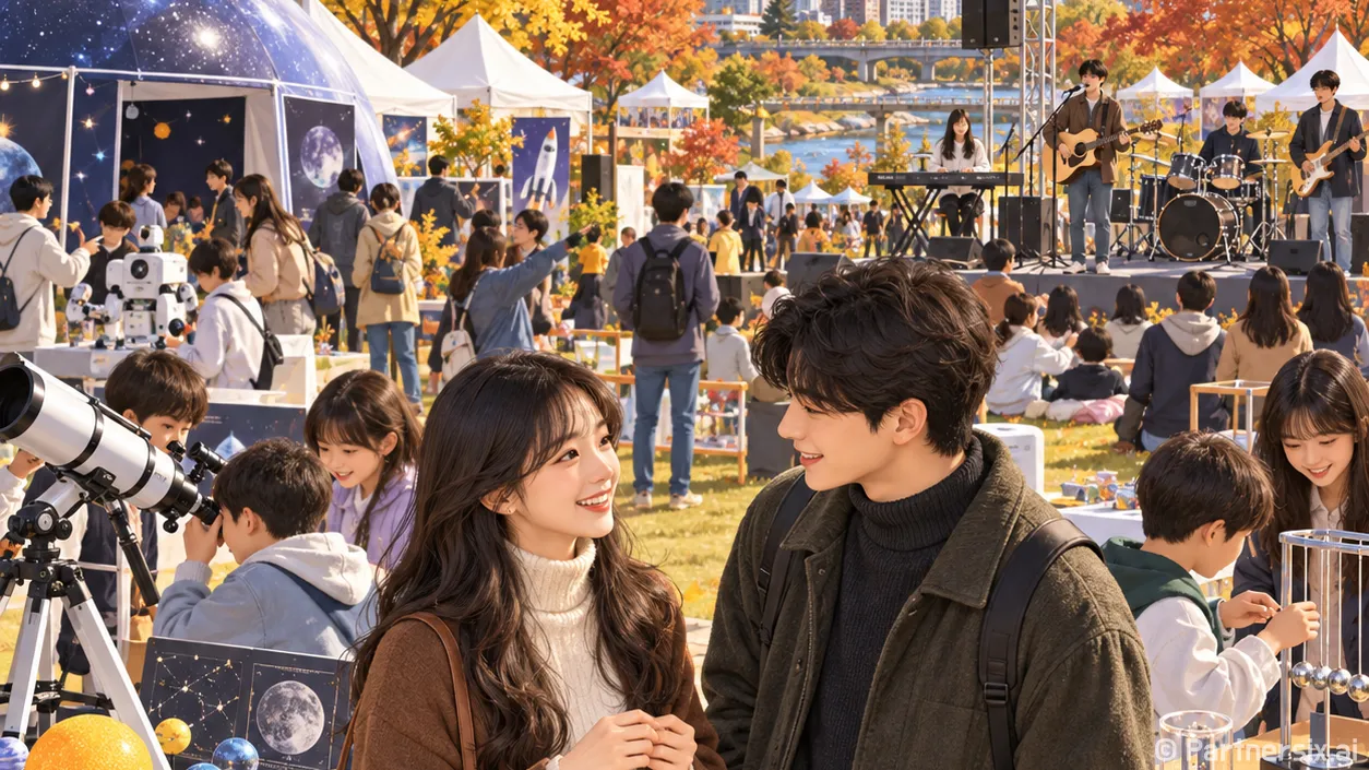별빛과 음악의 동두…