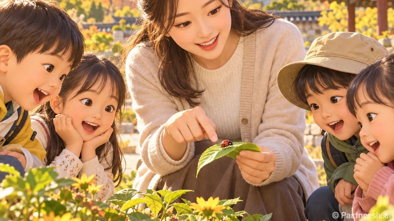 곤충과 가까워지는 …