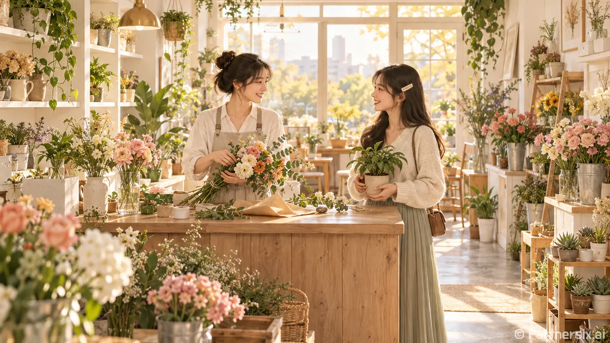 모란 도담길의 초록…