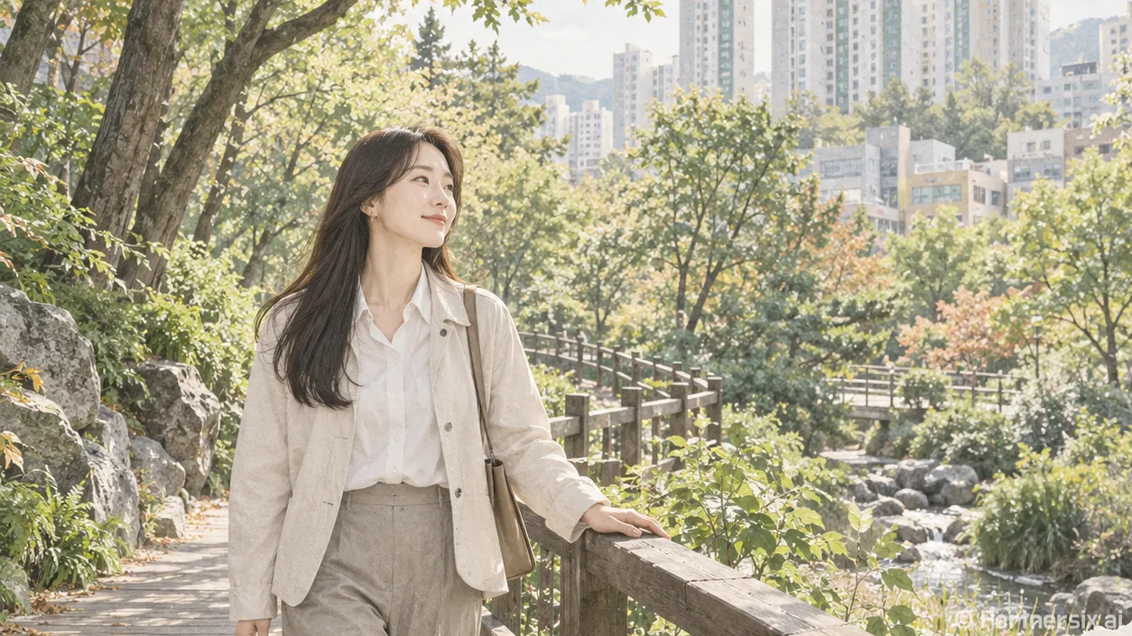 도심 숲길 함박공원 산책