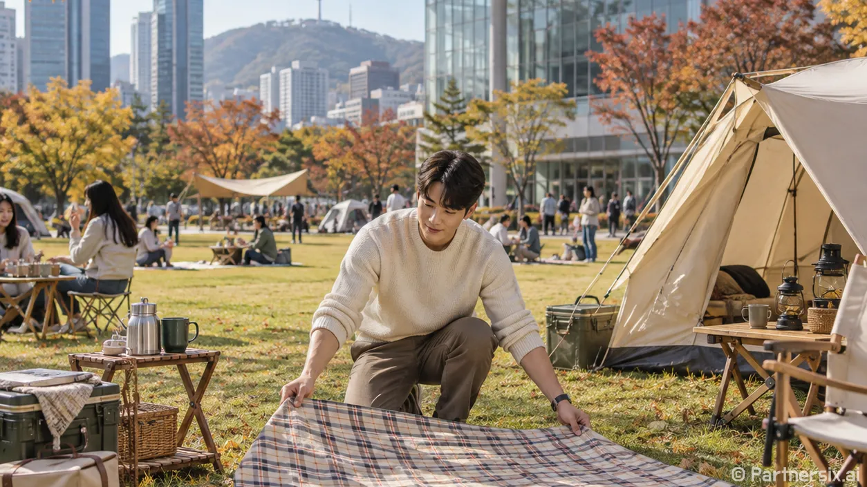 과천 도심 속 캠프…