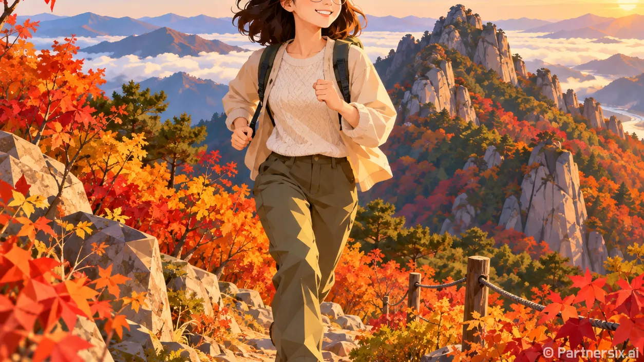 감악산 구름재 가을…