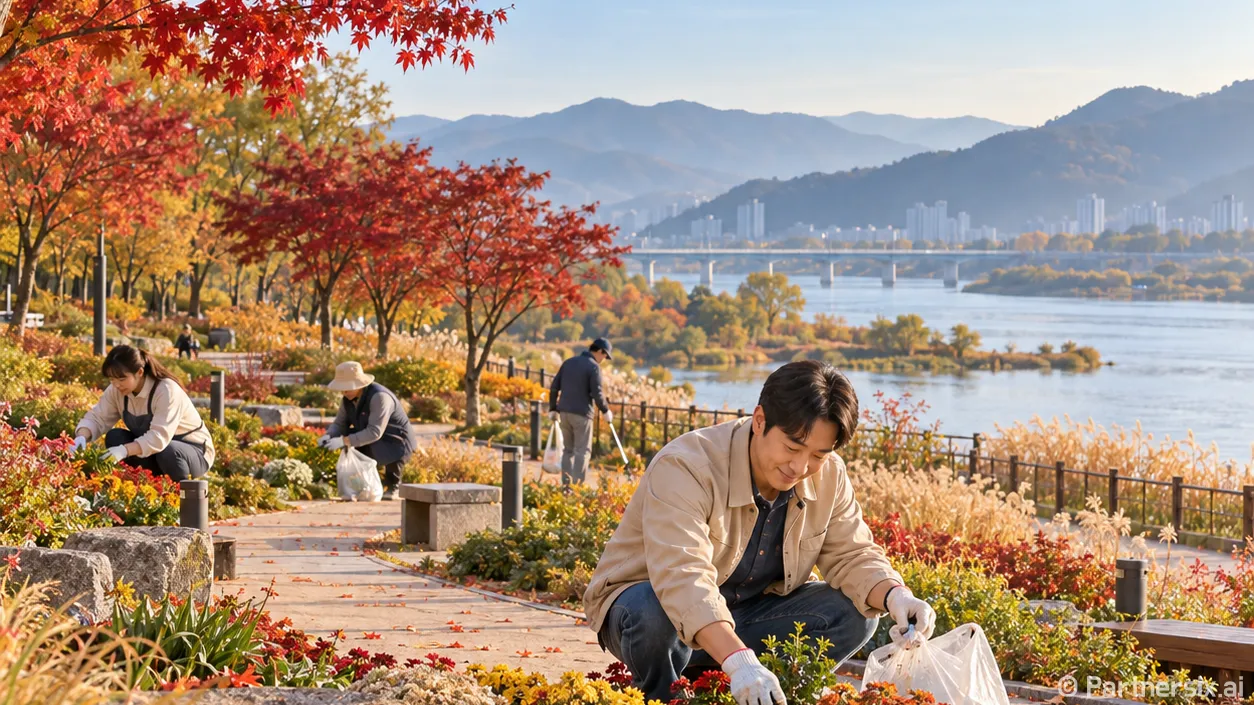 갈산공원 지키는 갈사모