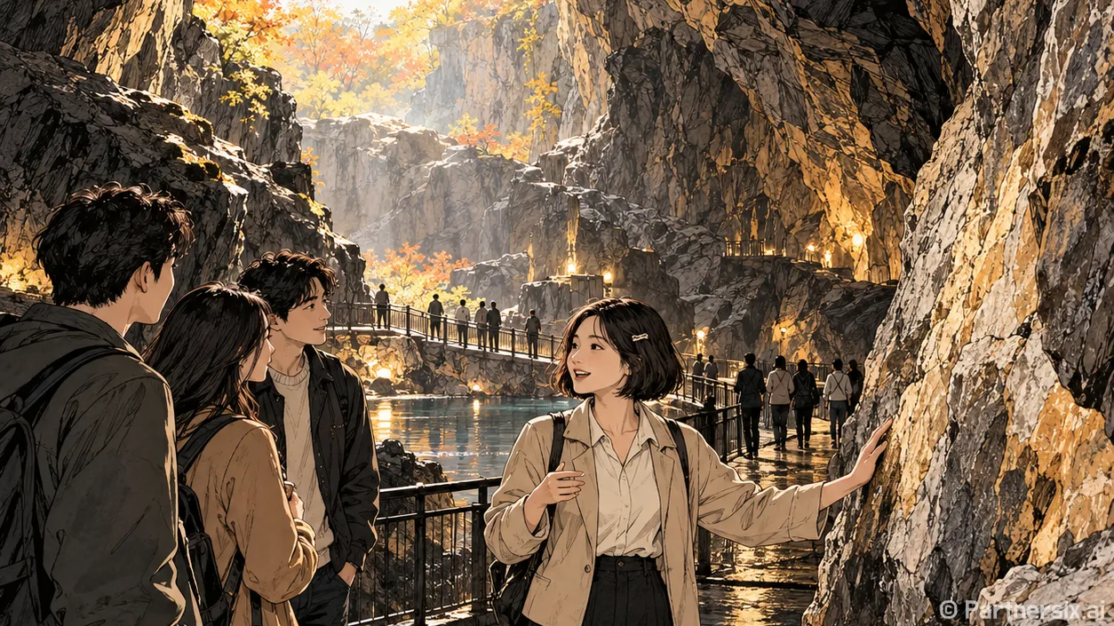 광명동굴에 켜지는 …