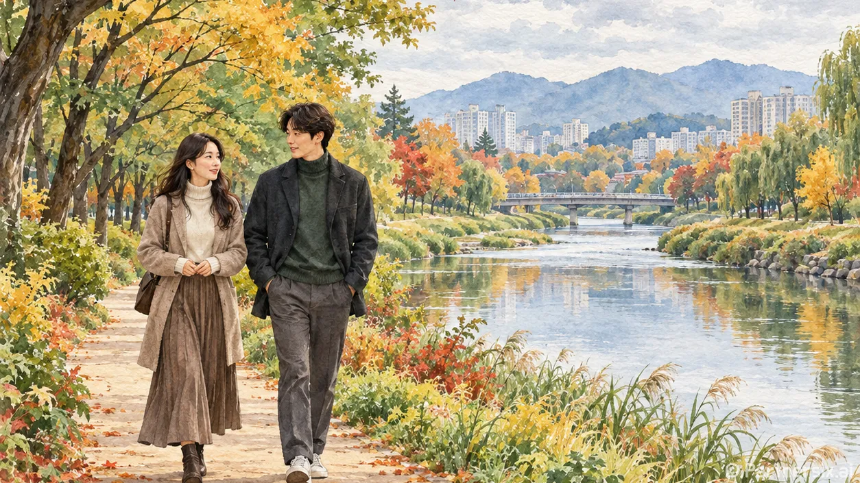 동탄 샛강공원 한눈…