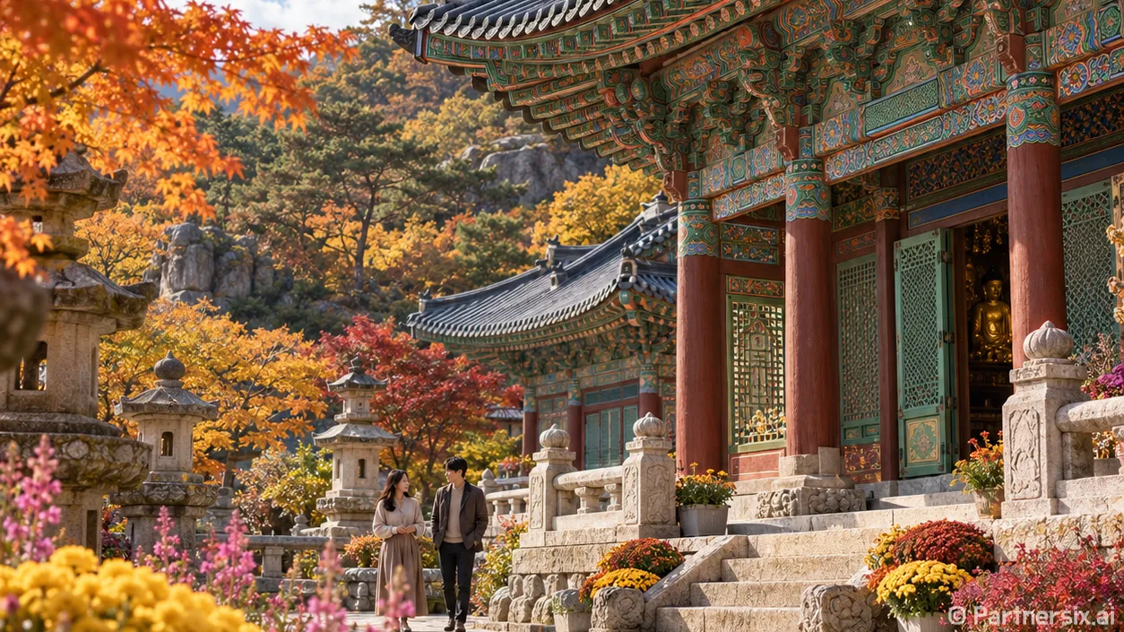 정조의 길 용주사 가을빛