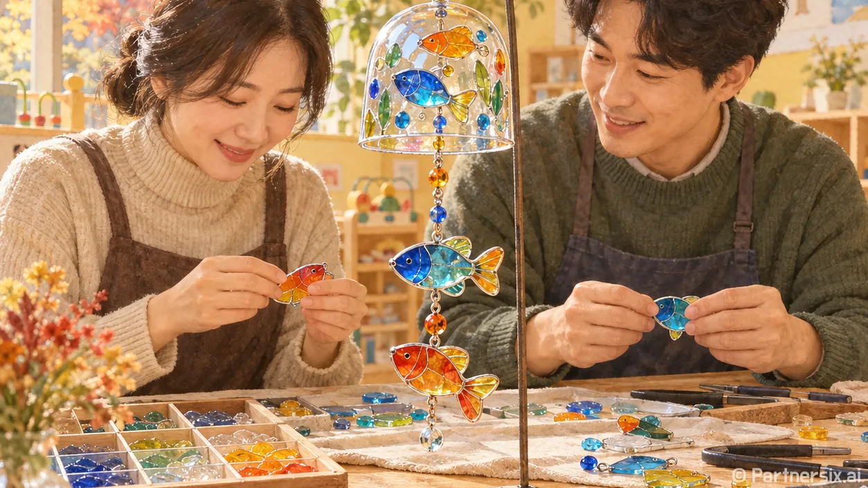 부모에게 쉼표 된 명태 도어벨