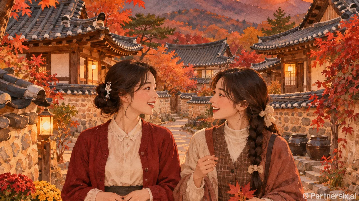 한옥에 피어난 세대의 마음