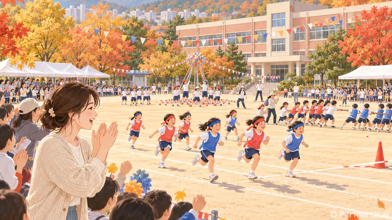 넘어져도 다시 뛰는 운동회