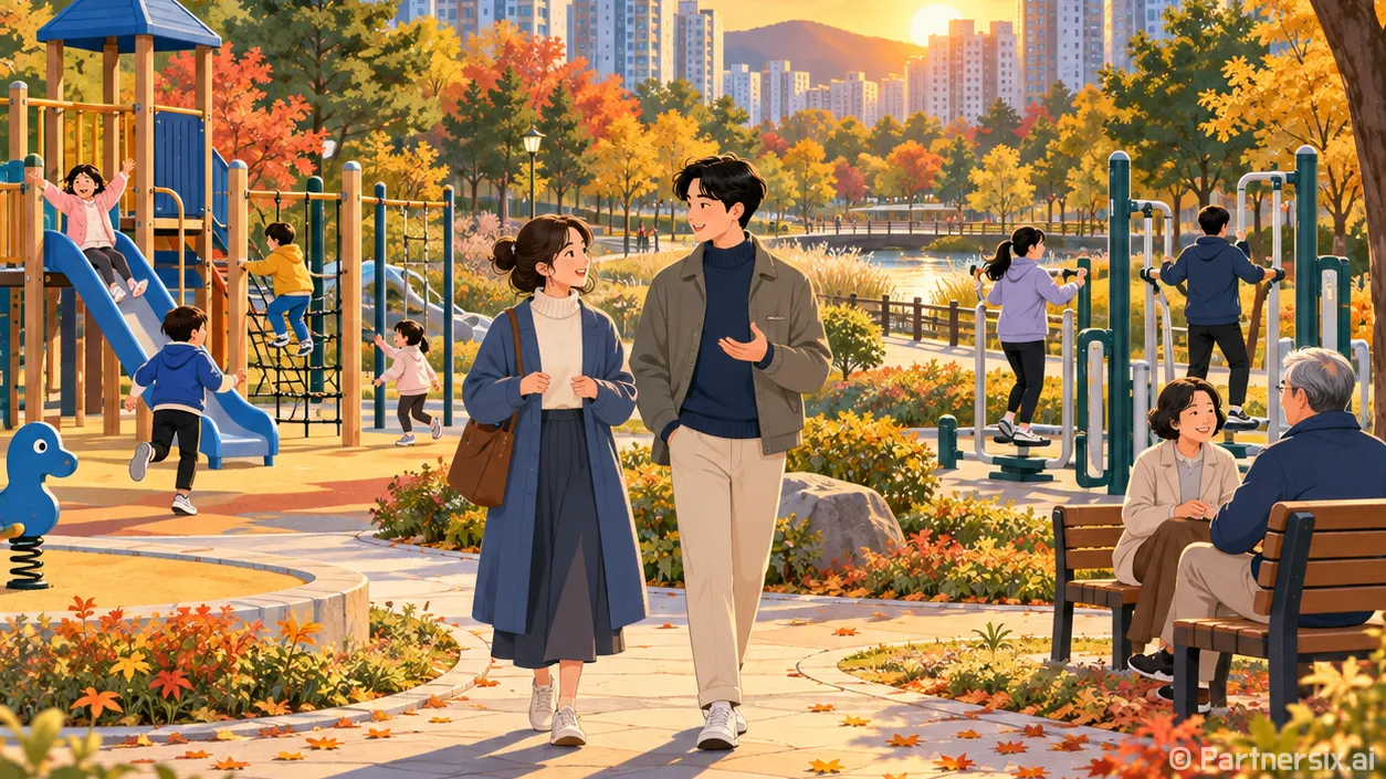 놀고 쉬는 진안동 공원