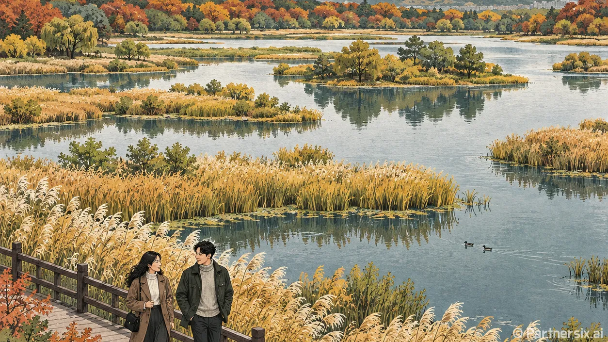 광동청정습지, 가을 산책 명소 재발견
