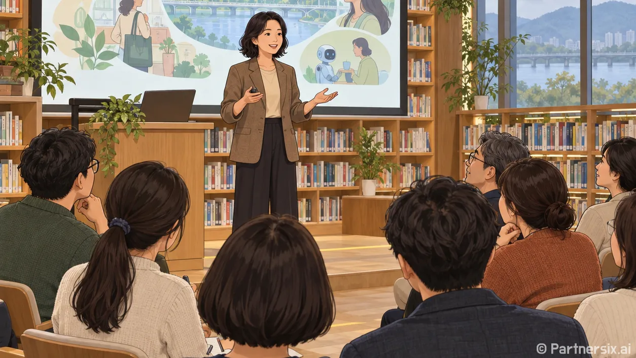 2027 유행, 도서관서 먼저