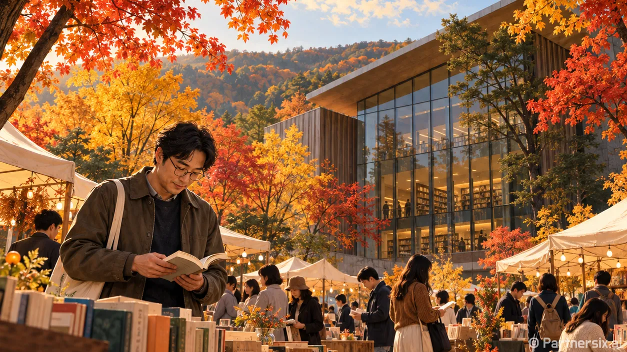 가을 햇살 아래 펼쳐진 양평 북페스티벌