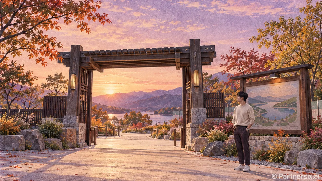 팔당물안개공원 후문…