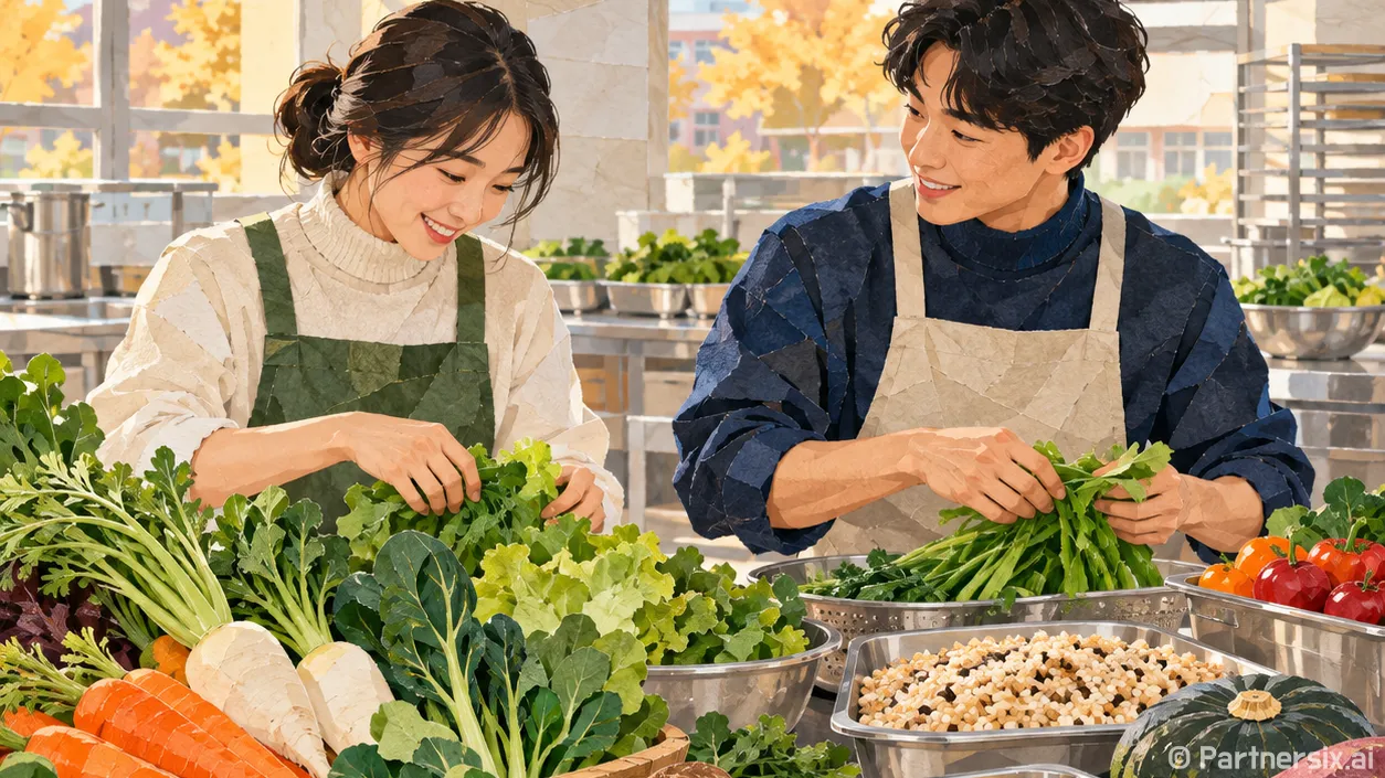 경기도 친환경 급식, 밤새 준비되는 한 끼