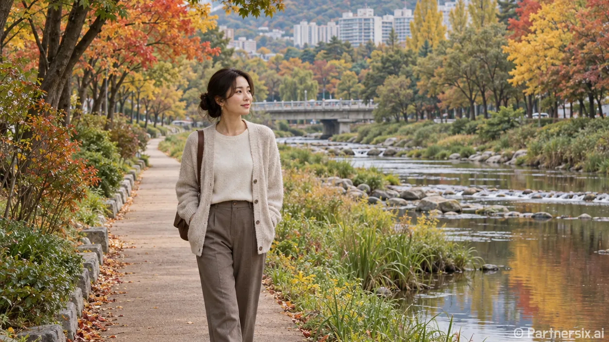 가을빛 머무는 안양 학의천