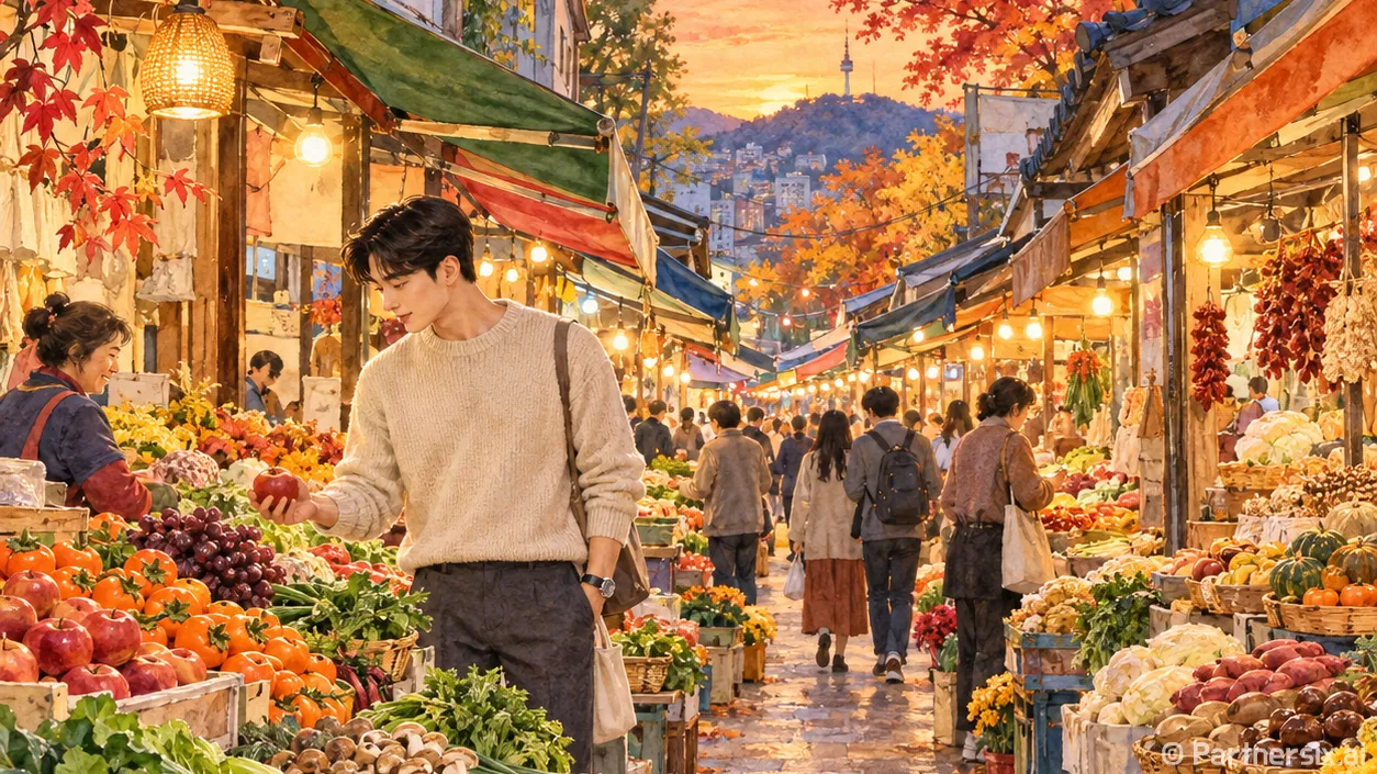 순대와 예술이 만난 지동시장