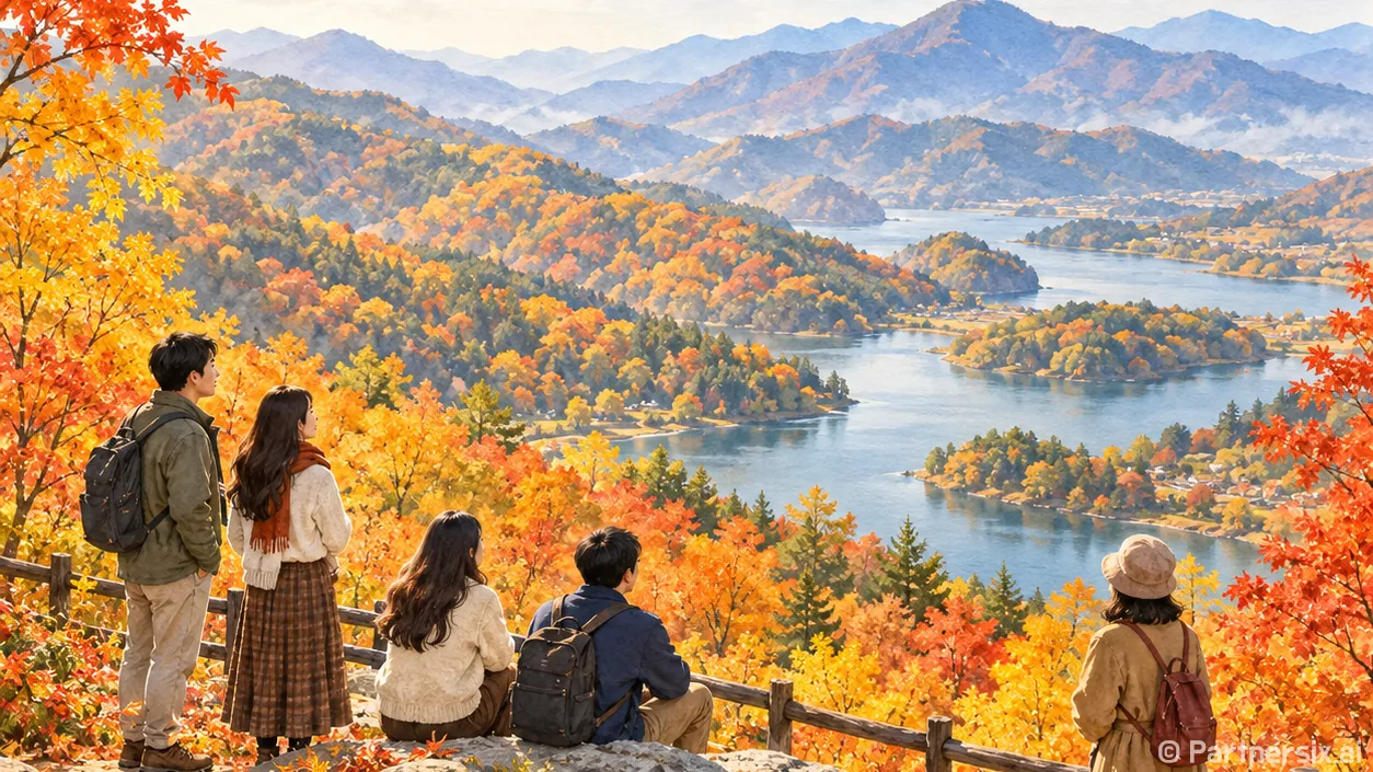 가평 단풍 절정 지도