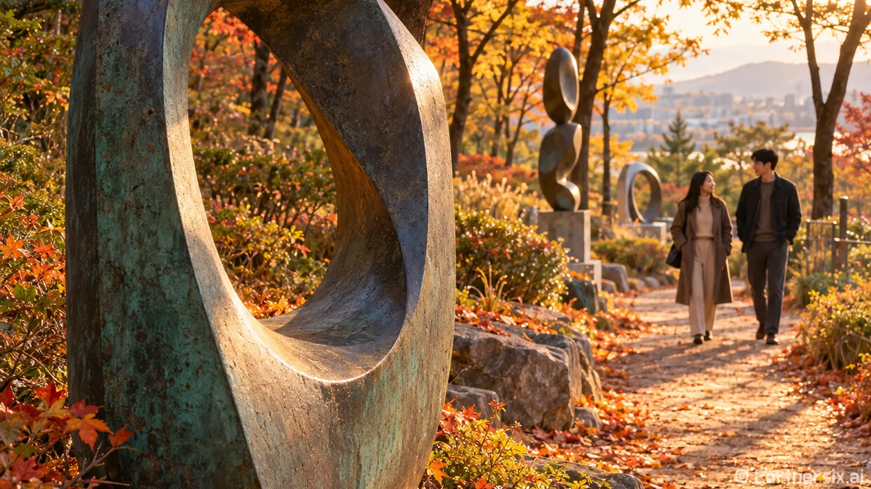 숲길에 새긴 통일의 꿈