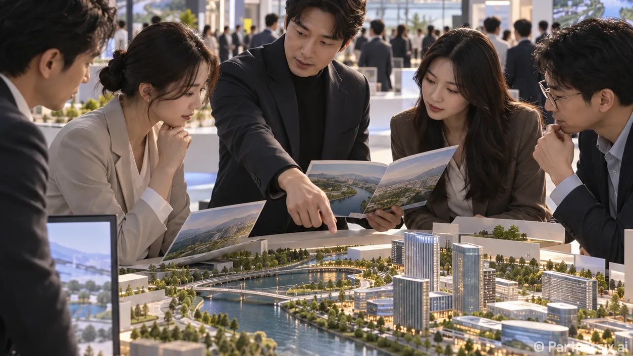 하남 미래산업 한눈…