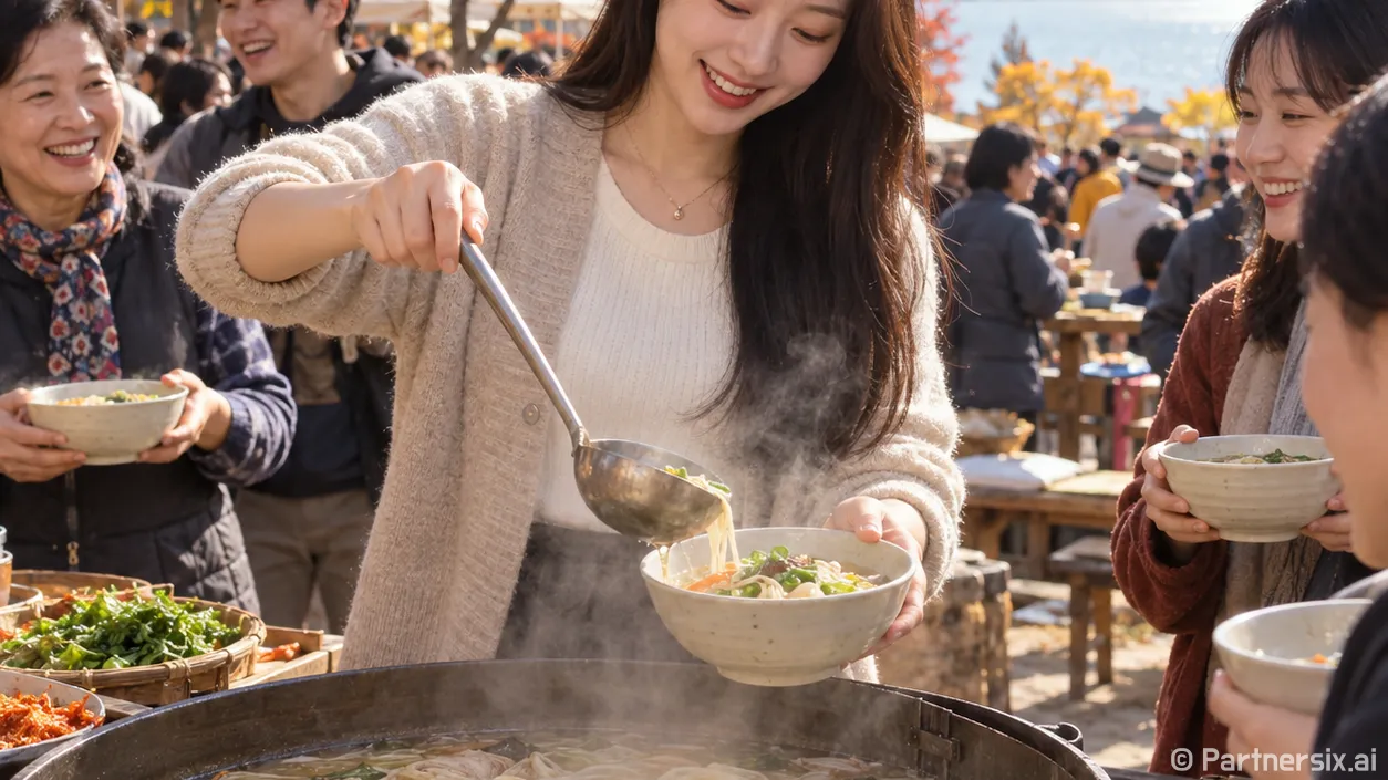 국수로 하나 된 안…
