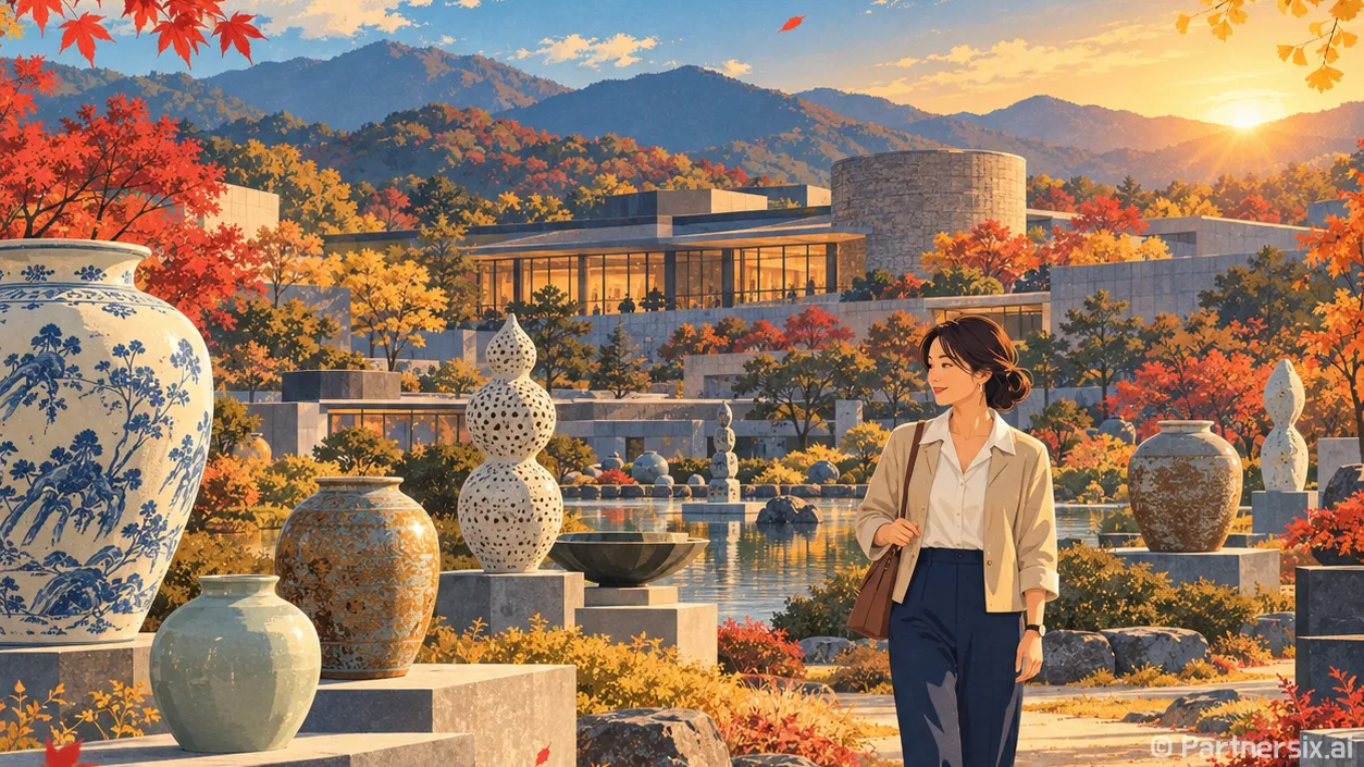 흙이 빚은 가을의 예술