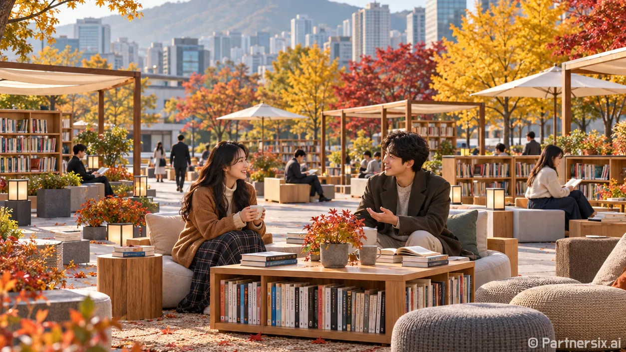 잔디 위에 펼친 가…