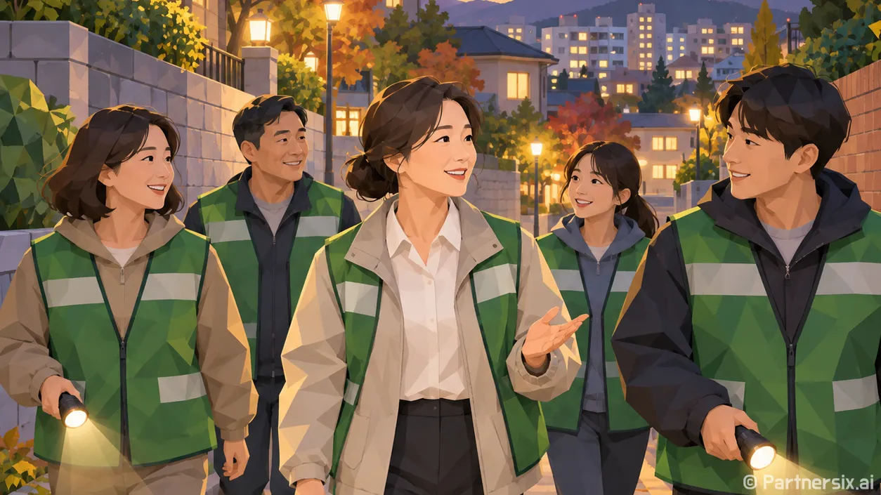 정왕4동 밤길 지킨 연대