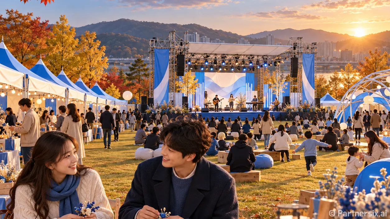 불현동 가을날 행복무대