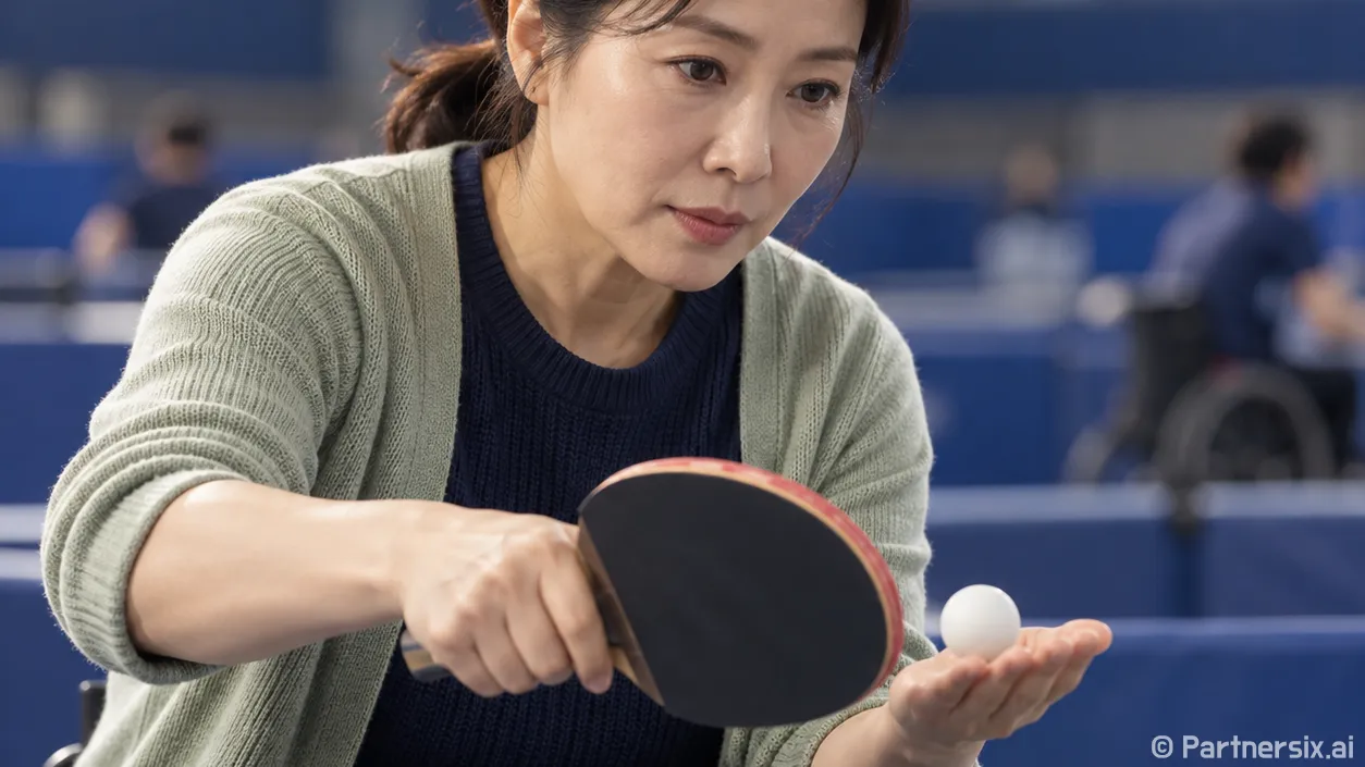 성남 장애인탁구 금빛 질주