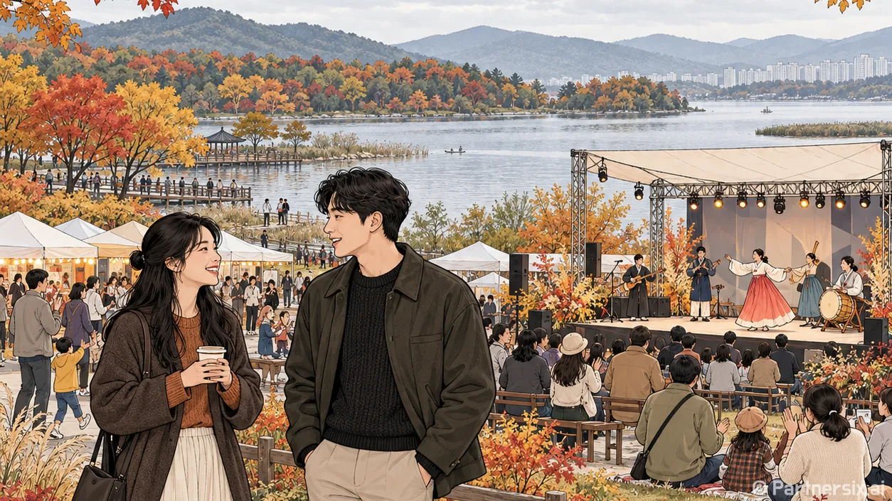 호수에 울려 퍼진 주민의 락