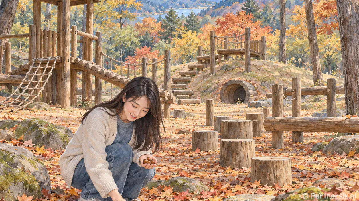 도토리 따라 걷는 …