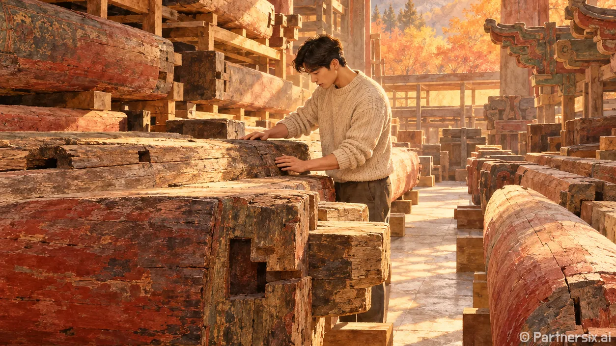 천년 목재가 깨어난…