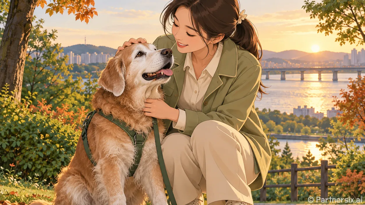 노령견과 걷는 시니어교실