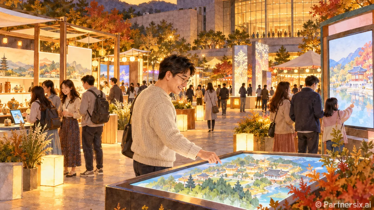 빛으로 연 용인 스마트관광