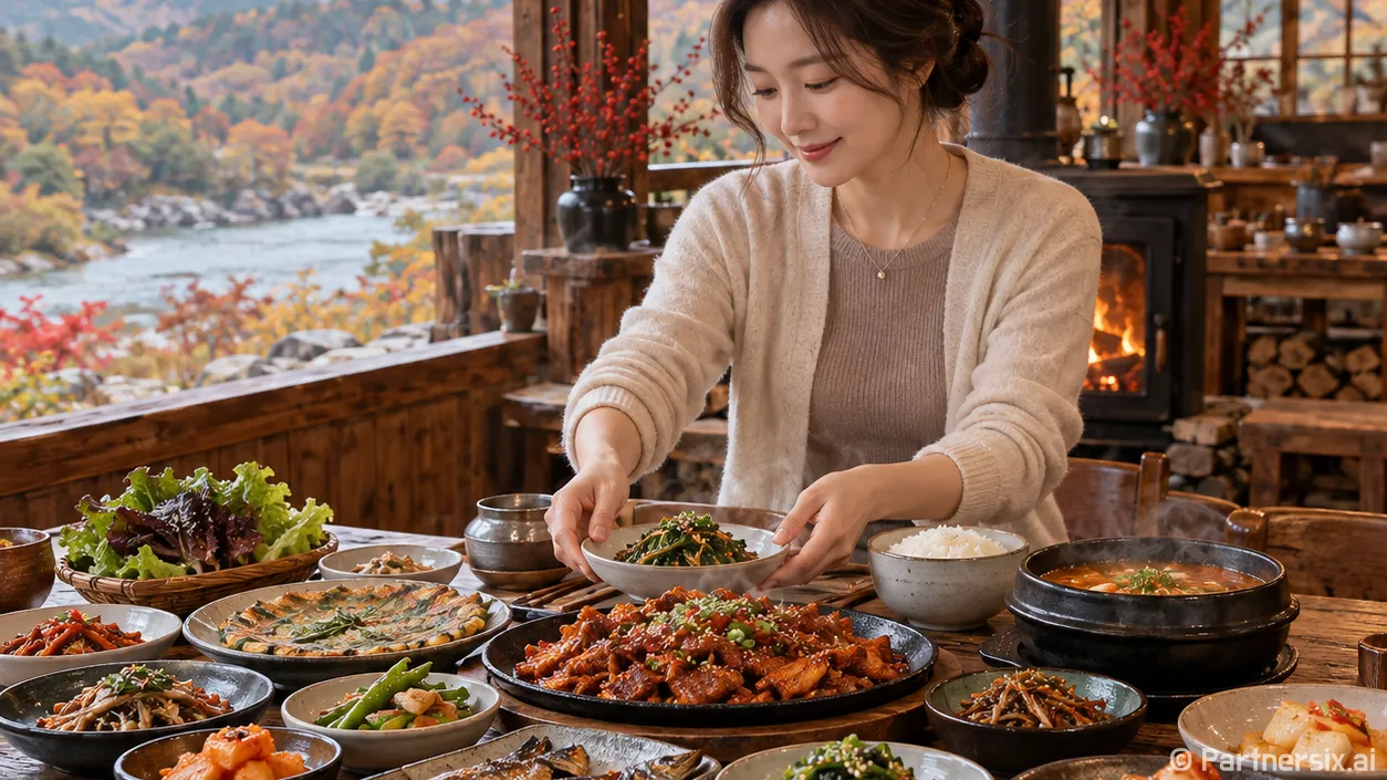 연인산 품은 가평 들밥