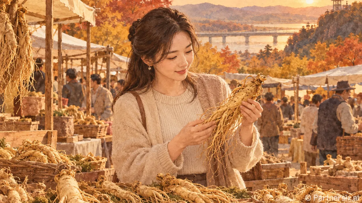 인삼 향으로 물든 임진각